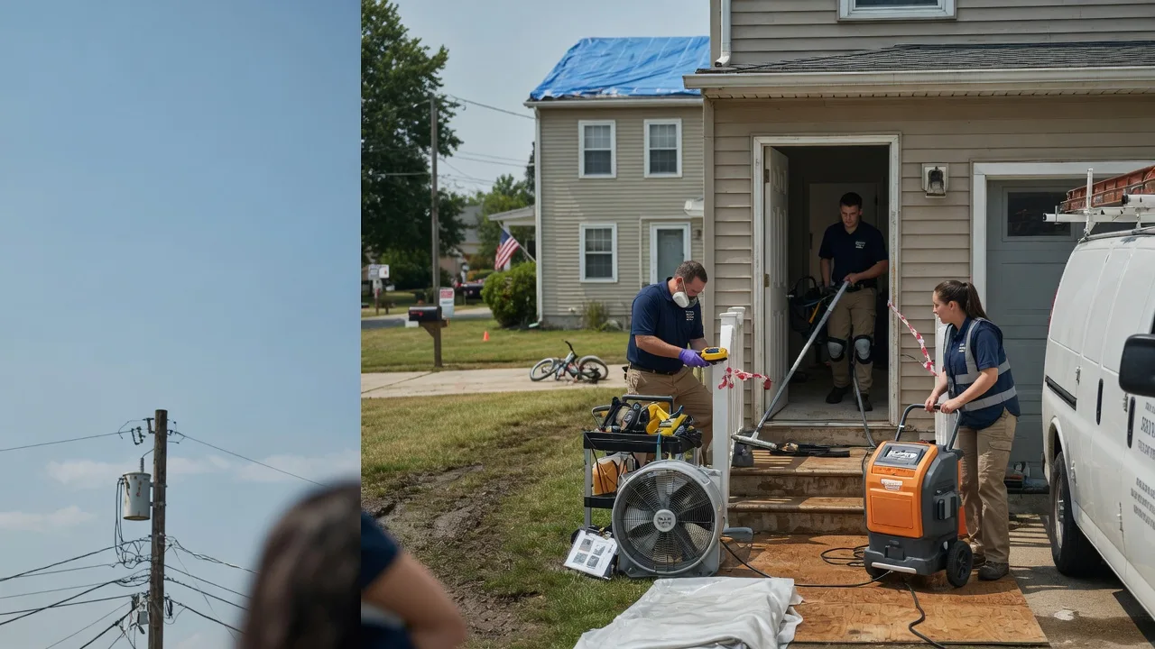 Water Damage Repair in Villa Ridge, IL near me